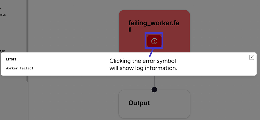 error logs